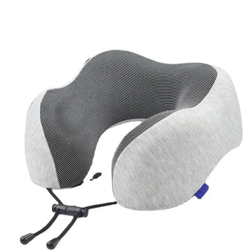 Memory Foam Travel Neck Pillow (Upgraded)